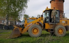 Фронтальный погрузчик аренда, услуги.