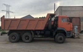 Услуги самосвала. Песок, щебень, грунт, торф