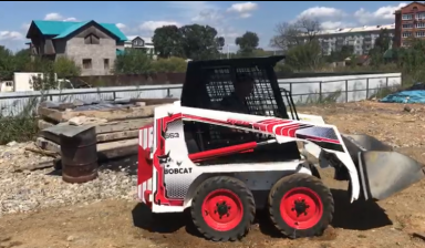 Мини-погрузчик Bobcat 553 аренда, услуги во Владивостоке