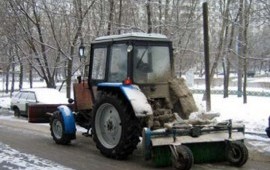 Услуги дорожной щетки
