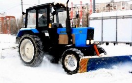Услуги дорожной щетки