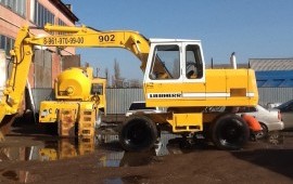 Аренда экскаватора колесного