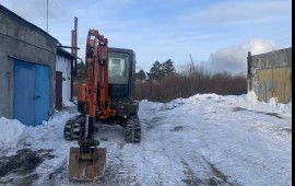 Услуги аренда мини экскаватора