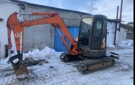 Услуги аренда мини экскаватора