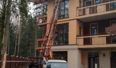 Малогабаритная автовышка, аренда спецтехники в Токсово