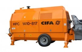 Стационарный бетононасос Аренда cifa 1410/hpg 817