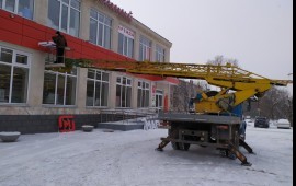 Услуги автовышки телескоп 18м.