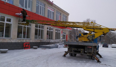 Услуги автовышки телескоп 18м.