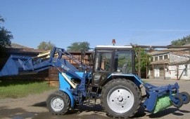 Сдам в аренду МТЗ 82 с щеткой и отвалом