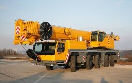 Кран 160 тонн. Аренда автокрана.