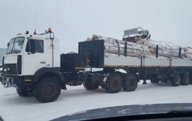 Грузоперевозки длинномер бортовой. Шаланда.