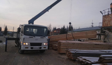 Манипулятор- кран аренда услуги грузоперевозки