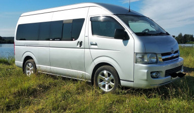 Пассажирские перевозки, заказ микроавтобуса Hiace в Иркутске