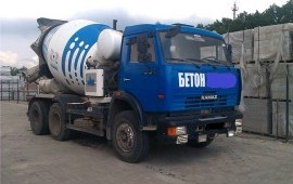Миксер. Бетоновоз. Бетономешалка.