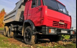 услуги, аренда самосвала КАМАЗ