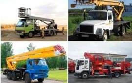 Услуги автовышки от 18 до 45м, есть ВЕЗДЕХОД