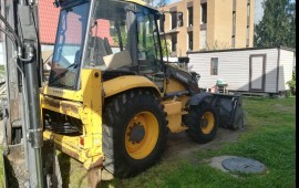 Аренда экскаватора-погрузчика