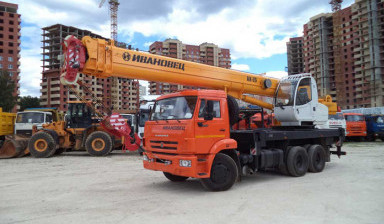 Аренда Автокранов 14-60тонн