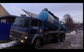 Услуги илососа, ассенизатора