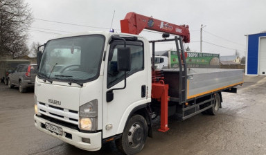Аренда манипулятора Москва и МО isuzu