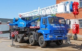 Аренда автокрана «Галичанин» КС-55729-1В на шасси
