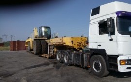 Аренда тралов. Перевозка негабаритных грузов по РФ