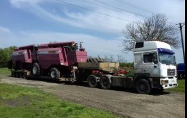 Аренда тралов. Перевозка негабаритных грузов по РФ