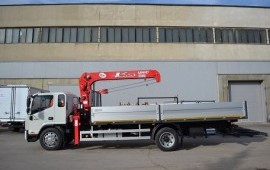 Кран-борт 5т/5м, стрела 8м/2,6т Манипулятор.
