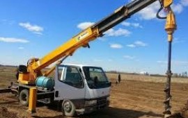 Услуги ямобура, аренда бурояма.