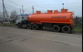 Услуги бензовоза. Перевозка топлива.