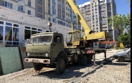 Автокран 16 тонн услуги.