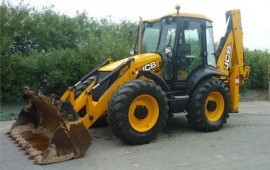 Работы на тракторе JCB