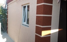 Штукатурка фасадов по маякам