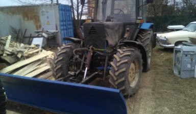 Аренда трактор мтз 82п. Чистка снега. в Калуге