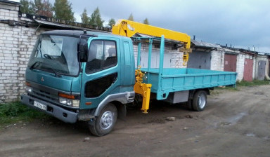 Аренда Крана- Манипулятора 5-15тонн,кузов до 10м. в Твери