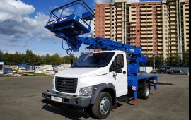Услуги / Аренда автовышки 17-30 м. НДС.