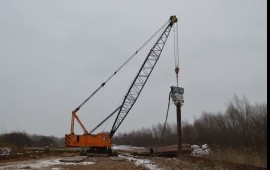 Услуги гусеничного Крана 100 т Hitachi KH 500
