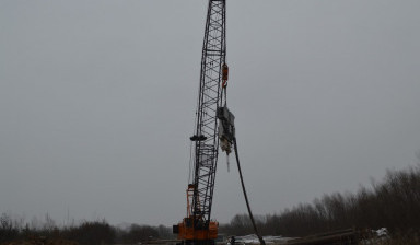 Услуги гусеничного Крана 100 т Hitachi KH 500 в Москве