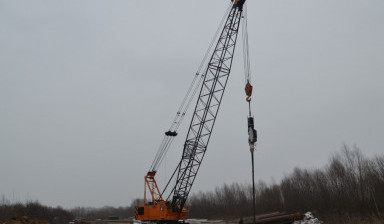 Услуги гусеничного Крана 100 т Hitachi KH 500 в Москве