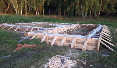Бригада строителей, рабочих