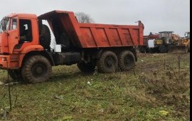 Аренда спецтехники. Услуги самосвал.