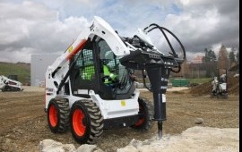 Услуги мини-погрузчика BobCat