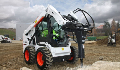 Услуги мини-погрузчика BobCat
