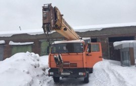 Услуга автокрана Камаз "Ивановец"