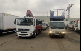 Аренда автовышки Площадка 2\4 м. высота 18-22-32 м