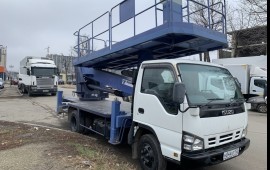 Аренда автовышки Площадка 2\4 м. высота 18-22-32 м