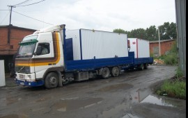 Низкорамная сцепка открытая. Перевозка грузов.