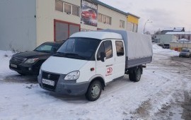 Перевезу до 1.5 т. Плюс 5 человек в кабину