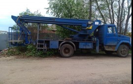 Аренда автовышки 22,28,32,45 м, телескопические