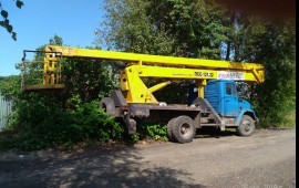Аренда автовышки 22,28,32,45 м, телескопические
